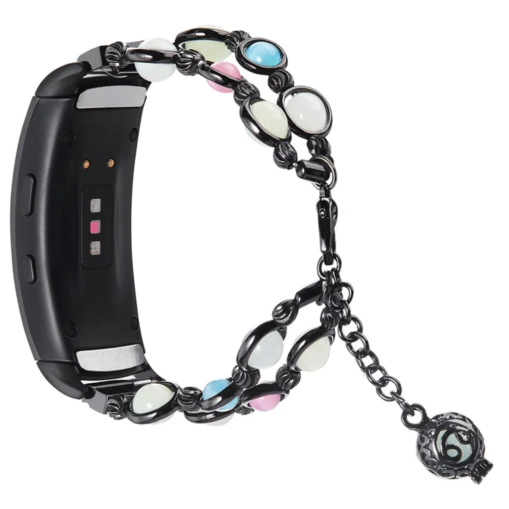 OMESHIN модный браслет ремешок для samsung gear Fit 2/Pro Интеллектуальный браслет регулируемый браслет ручной светящийся браслет