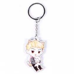 Youpop EXO 5th альбом мультфильм акриловый брелок пластиковый K-POP модный брелок кулон YSK359 - Цвет: SEHUN