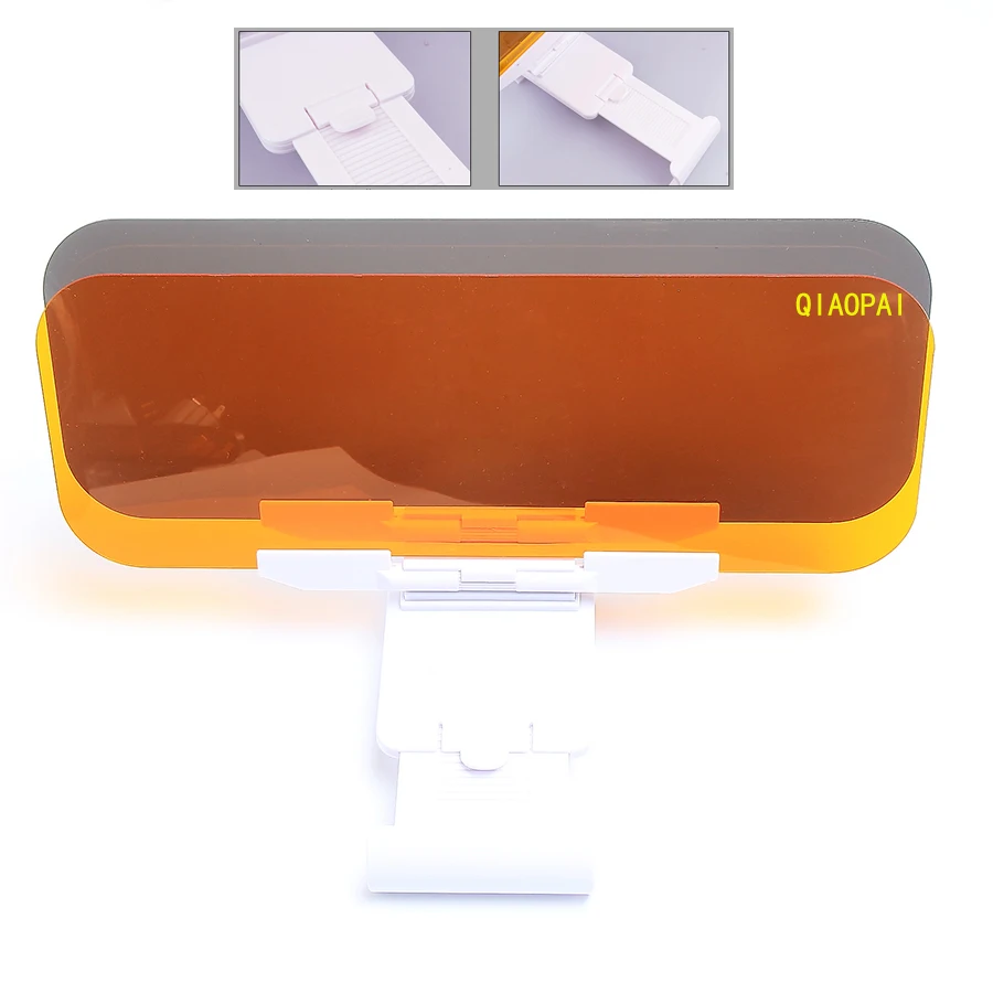 Автомобильный солнцезащитный козырек 2 в 1 складной акриловый антибликовый Hd|visor