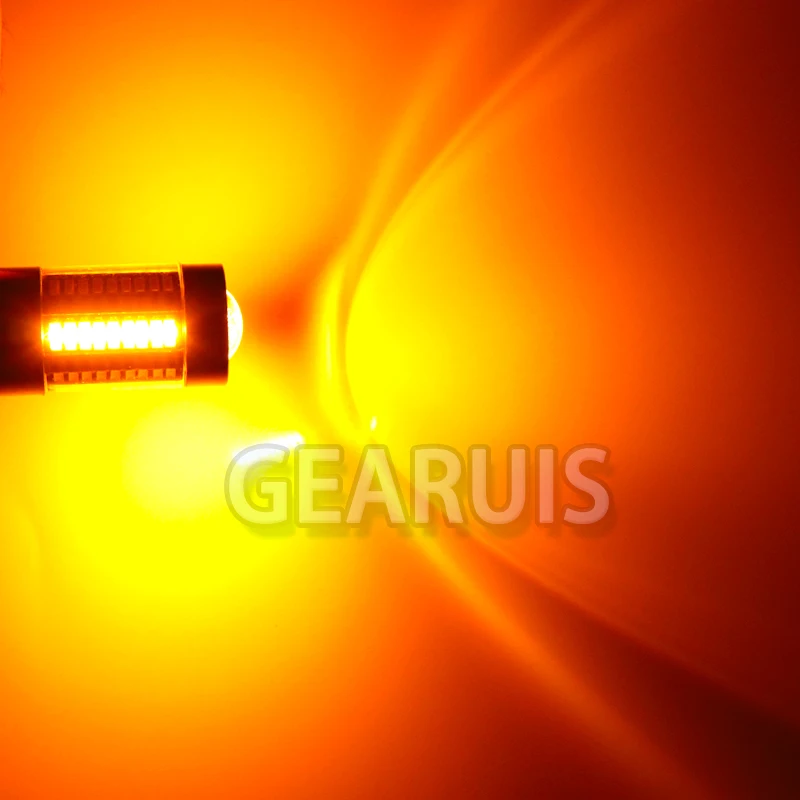 T25 3157 S25 1157 BAY15D 60 SMD 4014 LED T20 7443 Двухцветный белый янтарный стоп-сигнал заднего хода