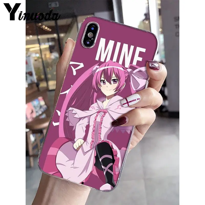 Yinuoda Akame Ga Kill аниме пользовательские фото мягкий чехол для телефона Apple iPhone 8 7 6 6S Plus