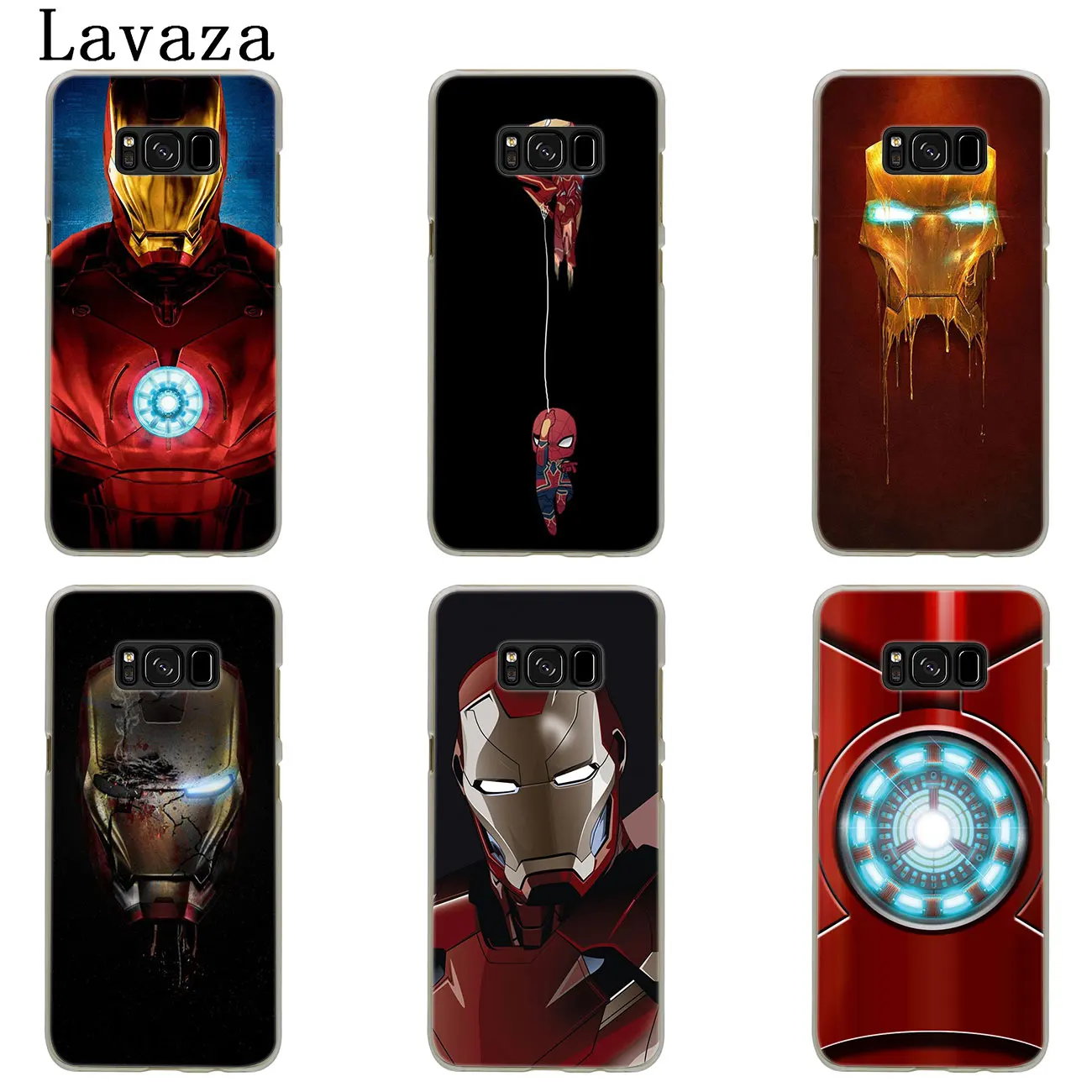 Lavaza IronMan Iron Man Marvel Hard Phone Case for Samsung Galaxy S10 E S8 + S9 Plus S6 S7 Edge S10E Cover | Мобильные телефоны и