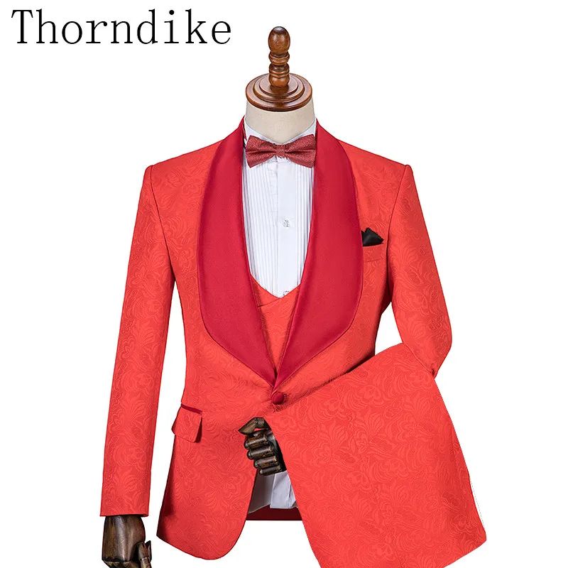 Thorndike разные цвета смокинг для жениха на одной пуговице шаль отворот лучшие