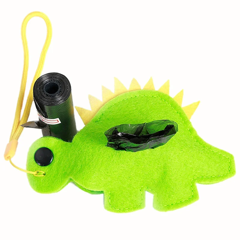 Outdoor Portable Poop Bag Holder Cute Animal Shape Dog Waste Bags Easy Degradable Pet Dispenser Cleaning Products|Совки и мешочки для