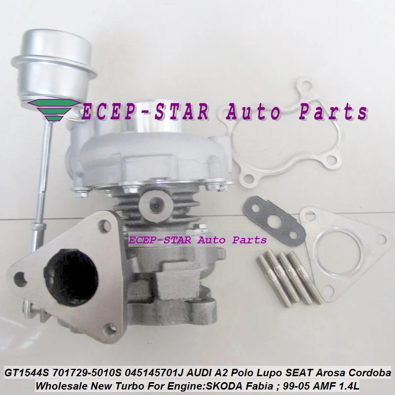 Бесплатная доставка GT1544S 701729 5010S турбо для AUDI A2 Volkswagen VW Polo 3 Lupo SEAT Arosa Ibiza SKODA Fabia AMF 1