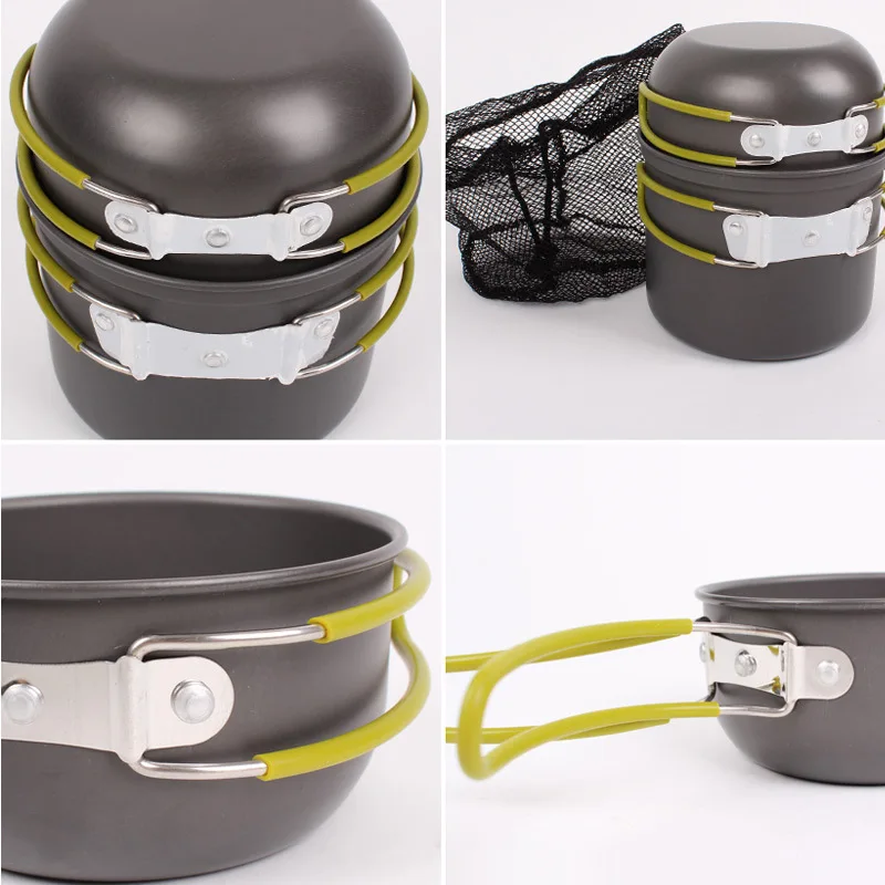 4 шт. уличная походная плита с жестким алюминиевым покрытием портативный