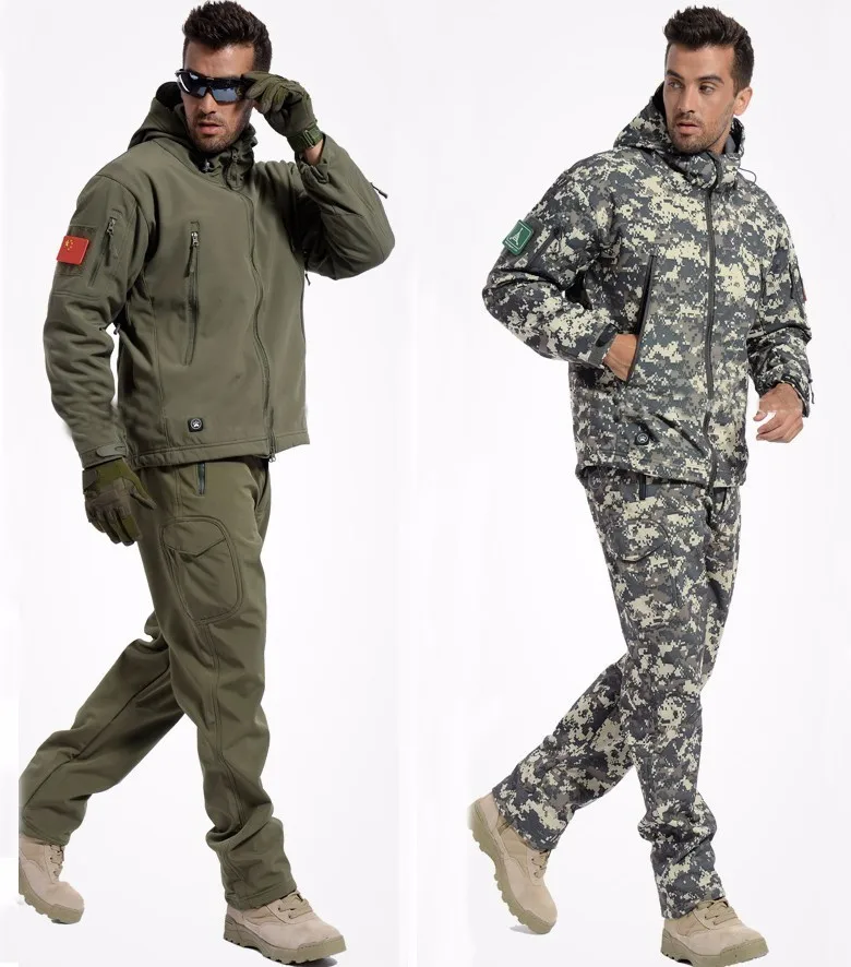 Мужская Уличная походная флисовая куртка TAD Gear тактическая камуфляжная армейская спортивная водонепроницаемая охотничья одежда военные куртки
