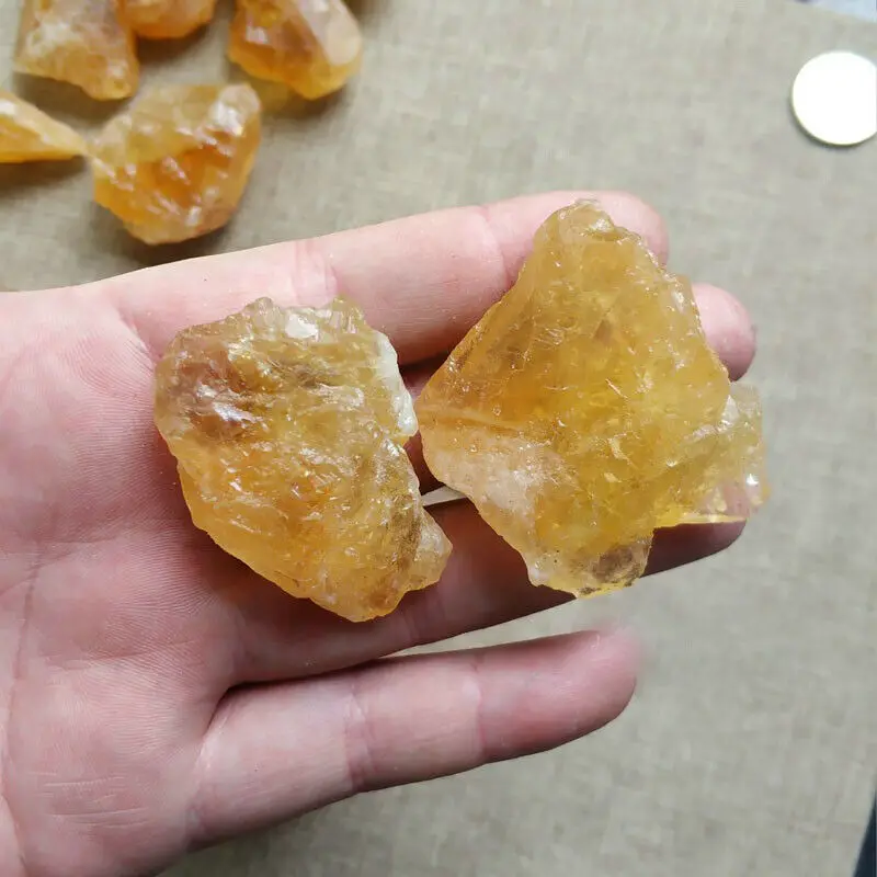 100 г сырой натуральный цитрин кварцевый кристалл грубые камни оригинал Бразилия