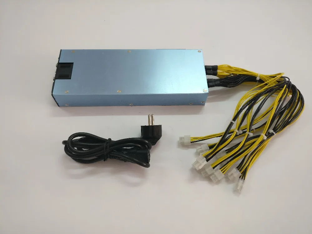 

YUNHUI 1600W BTC power supply for ANTMINER S9 V9 S9i S9j T9+ DR3 E3 Z9 Mini Baikal BK-X X10 BK-G28 Innosilicon A9 A10