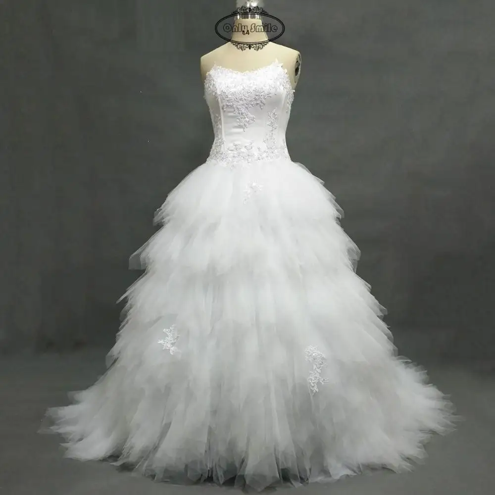 

Женское свадебное платье OnlySmile, винтажное платье с кружевной аппликацией в виде милой подруги