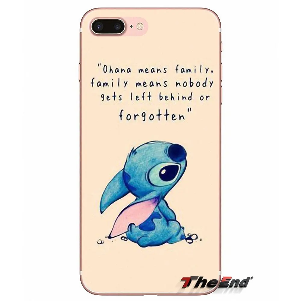 Для Huawei P Smart Y6 Pro P8 P9 P10 Nova P20 Lite Mini 2017 SLA L02 L22 2i Lilo and Stitch Ohana sweety TPU