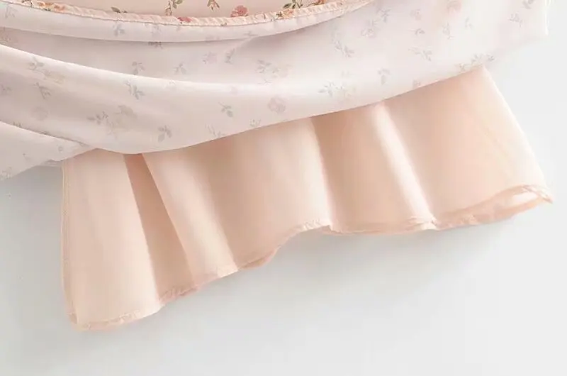 Спагетти ремни миди платье сексуальное Глубокий v-образный вырез цветочный принт