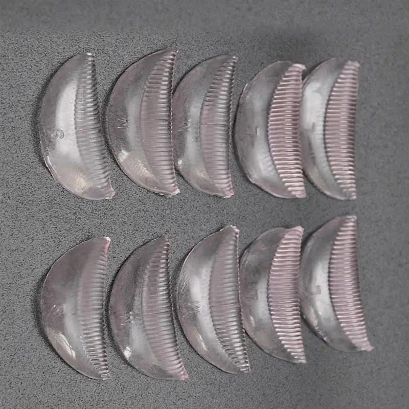 10 пар подушечек для завивки ресниц Силиконовая защита простой макияж | Красота и