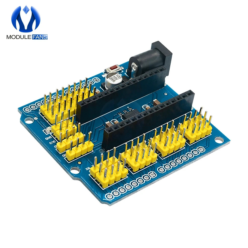 NANO I/O IO датчик расширения щит модуль для Arduino UNO R3 Nano V3.0 3 0 контроллер совместимая