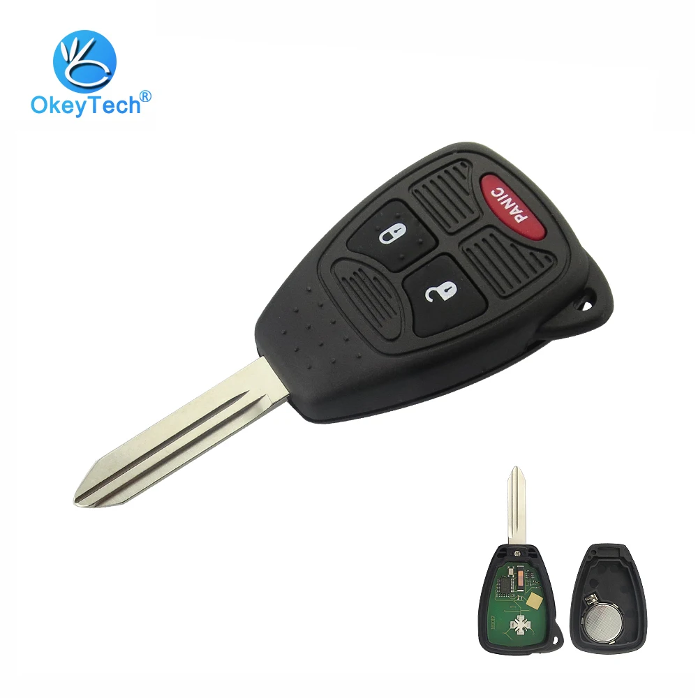 OkeyTech 3 кнопки 315 МГц ID46 PCF7941 чип умный Автомобильный Дистанционный ключ для Chrysler