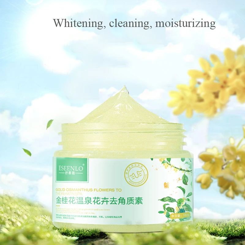 

ESEENLO Osmanthus Facial Exfoliating Gel Facial Scrubs Peeling Acne Treatment Skin Care Whitening Face Scrub Body Scrub