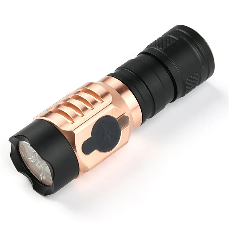 Astrolux S43S Портативный Flashlighs EDC 18350 18650 светодиодный вспышка светильник Тактический ударный фонарик палатка светильник лампа фонарь для кемпинга