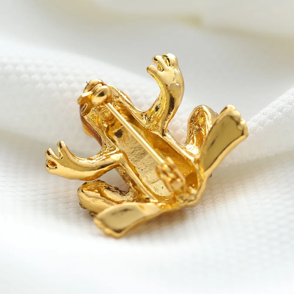 Rinhoo стразы броши в виде животных Броши для женщин маленькие модные ювелирные