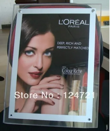 Ультратонкие акриловые квадратные световые коробки рекламная светодиодная