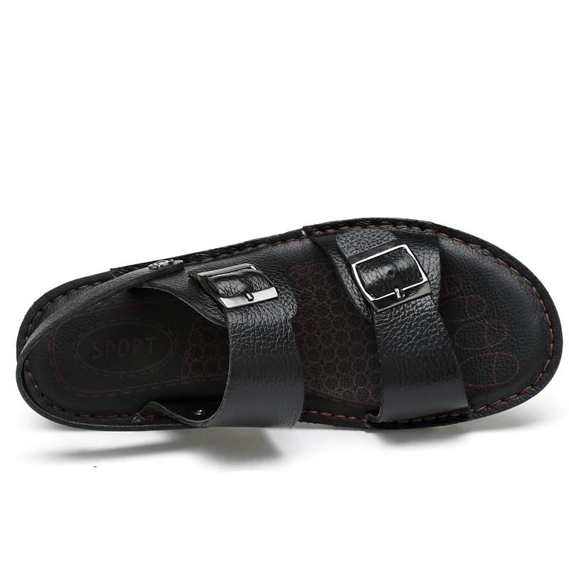 Сандалии мужские легсветильник мягкие дышащие для пляжа повседневные прогулок