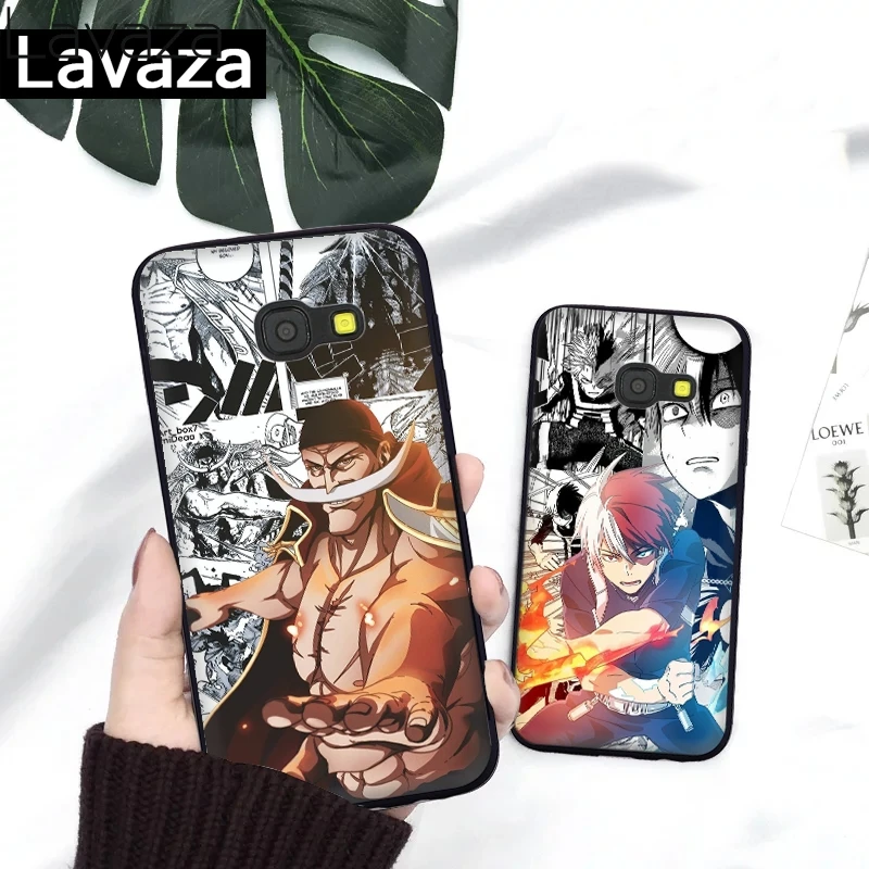 Lavaza с героями из мультфильма «Мой герой Одна деталь силиконовый чехол для samsung A3 A5 A6 плюс A7 A8 A9 A10 A30 A40 A50 A70 J6