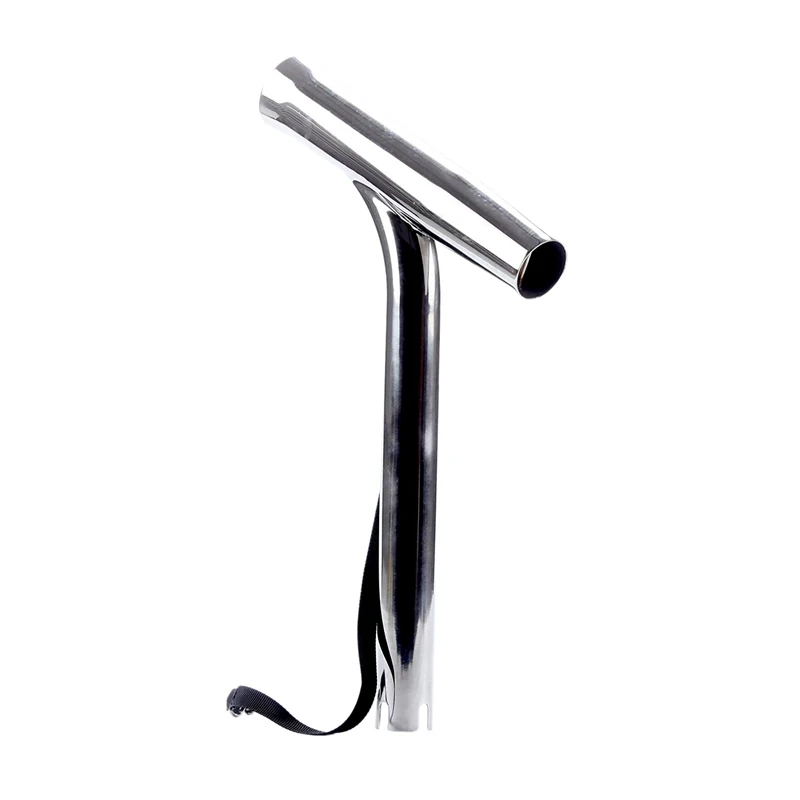 Set of 2 Silver Highly Polished Stainless Steel Outrigger Stylish Rod Holder | Спорт и развлечения