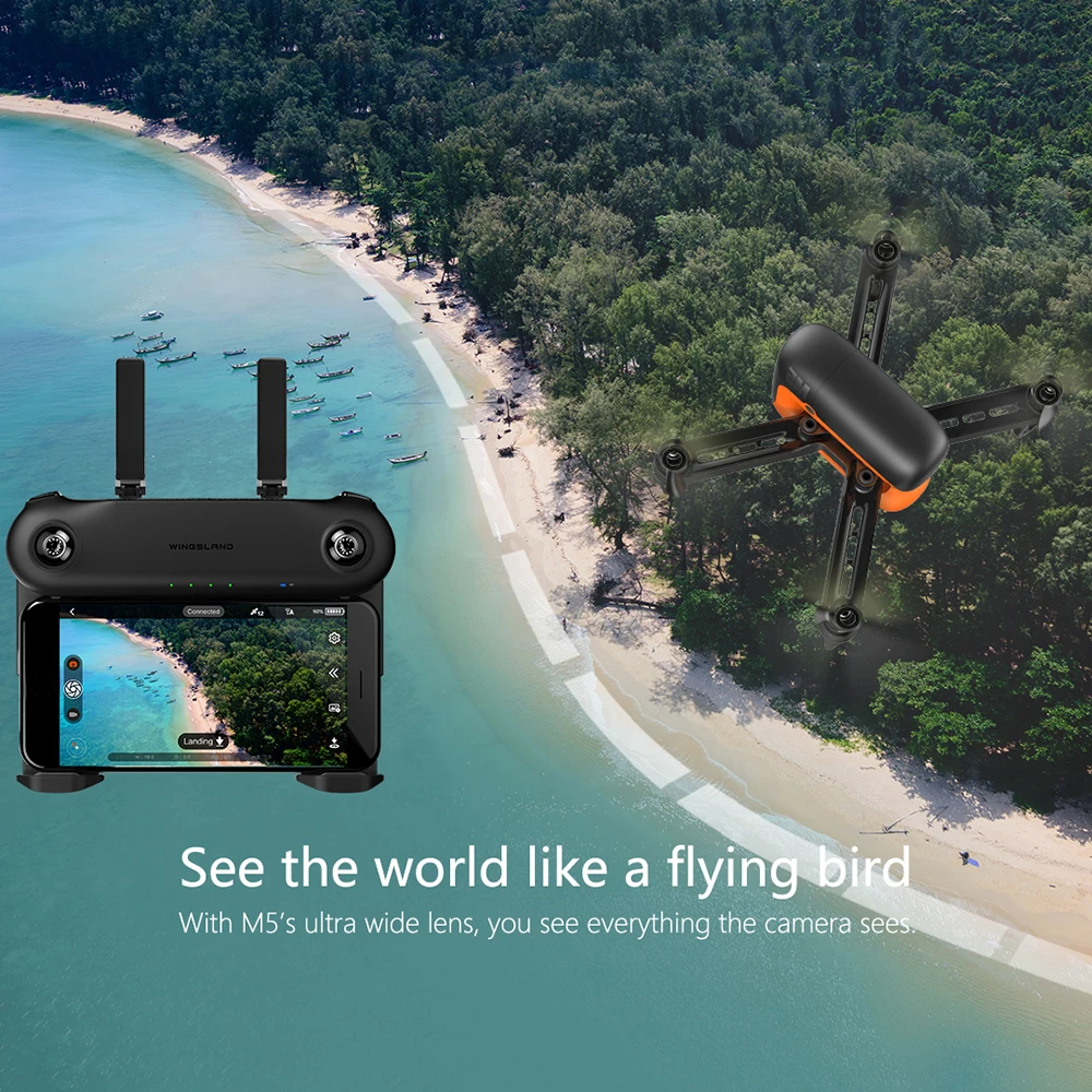 M5 Wifi FPV Selfie Smart Drone с HD камерой 720P оптический поток gps RC Квадрокоптер Мультикоптер
