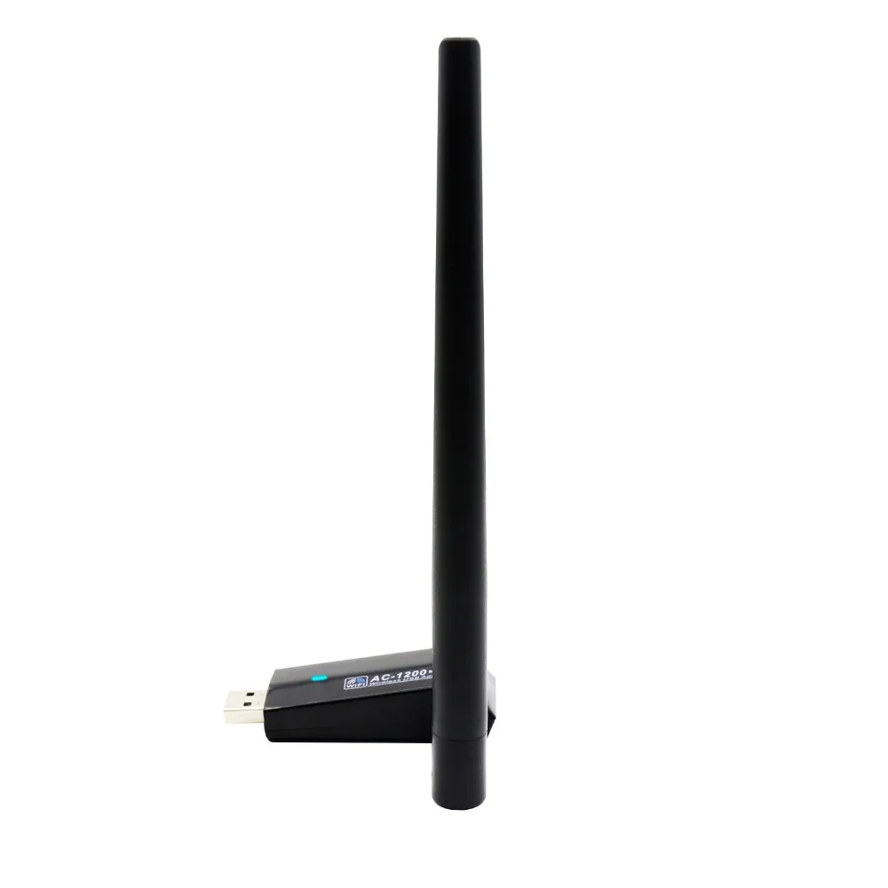 Беспроводная сетевая карта 1200M 802.11AC USB3.0 двухчастотный 2 4G/5 8G WiFi приемник |