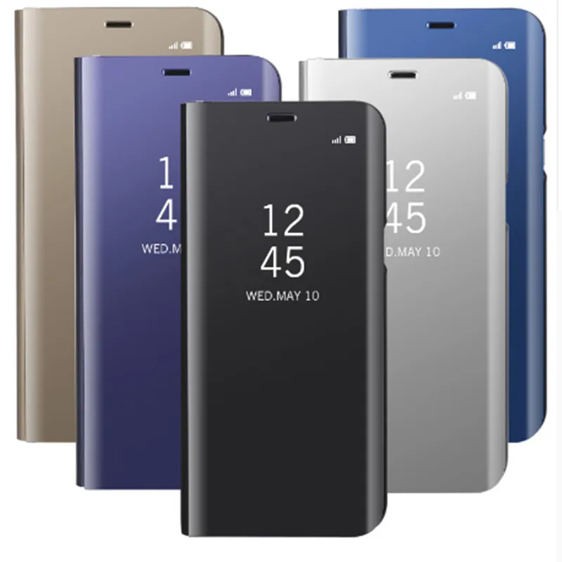 Smart View Touch Leather Mirror Case For iPhone XS MAX XR X Stand Cover Flip Cases x xr xs max 2018 Funda Coque Shell |