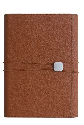 Yellow Brown Офисный планировщик А5, записная книжка, школьные офисные канцелярские принадлежности, блокнот с вкладышами,, планировщик, органайзер, Bullet Journal - Цвет: Yellow Brown
