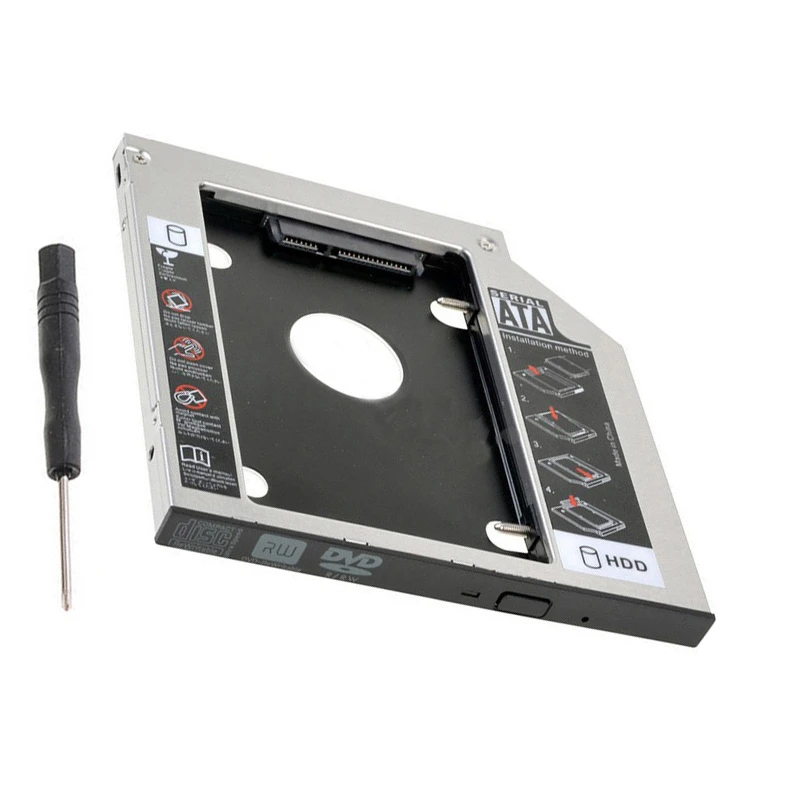 9 5 мм SATA 2nd SSD HDD Caddy для X550C X550CA X550V X550VB X550VC X550dp X550VL X550VX жесткий диск Caddy|Жёсткие диски
