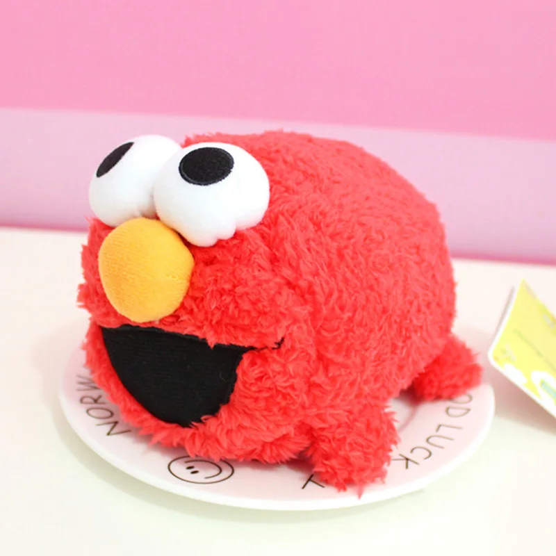 Мини Улица Сезам плюшевые мягкие игрушки эльмо большая птица монстр кукла для