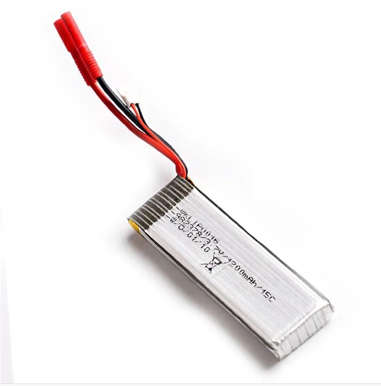 Аккумулятор Lipo Rc 2 шт./лот 3 7 в 1200 мАч 15C max 25C Банановый штекер для