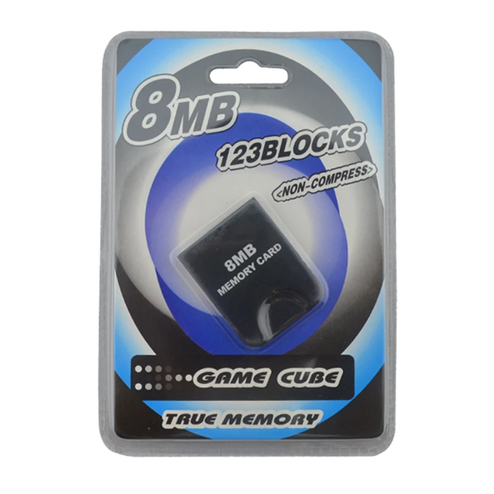 

100 шт. в партии, оптовая продажа, 8 Мб, карта памяти для NGC GameCube