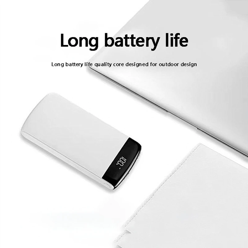 Внешний аккумулятор 30000 мАч Двойной выход USB портативный внешний зарядное