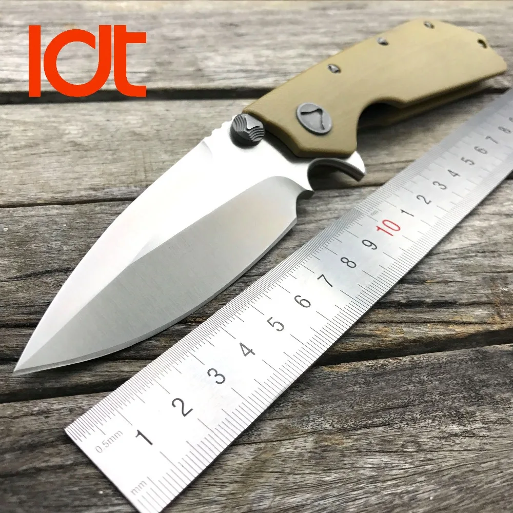 Складной нож LDT DOC 9Cr18Mov G10 тактический с ручкой ножи для выживания на природе