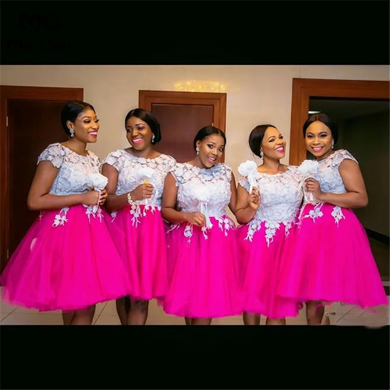 Женское длинное платье подружки невесты белое кружевное с аппликацией на свадьбу 2019|Платья подруги невесты|