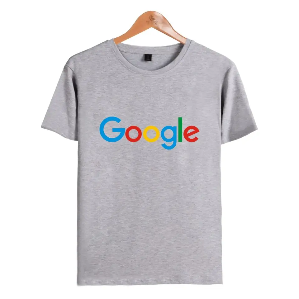 Футболка Мужская/женская с круглым вырезом IT Google Microsoft Повседневная рубашка