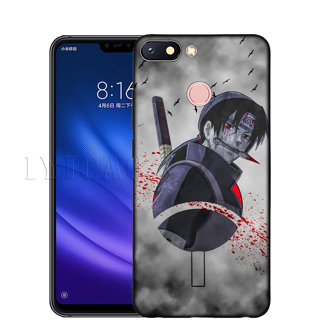 IYICAO Мягкий силиконовый чехол для телефона с японским Аниме Наруто Итачи Xiaomi Mi 10 9