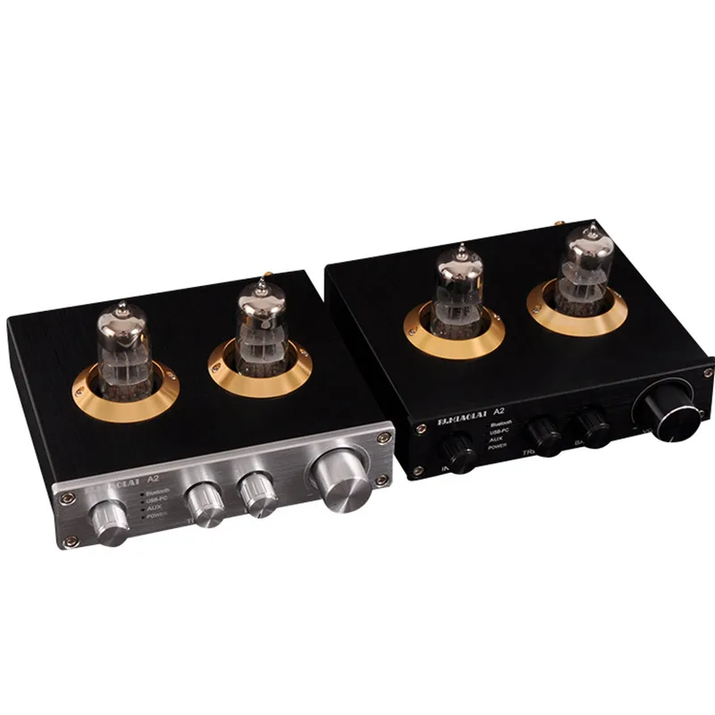 A2 DC12V DIY усилитель звука BTM303 QCC3003 Bluetooth 5 0 6N3 ламповый Предварительный с