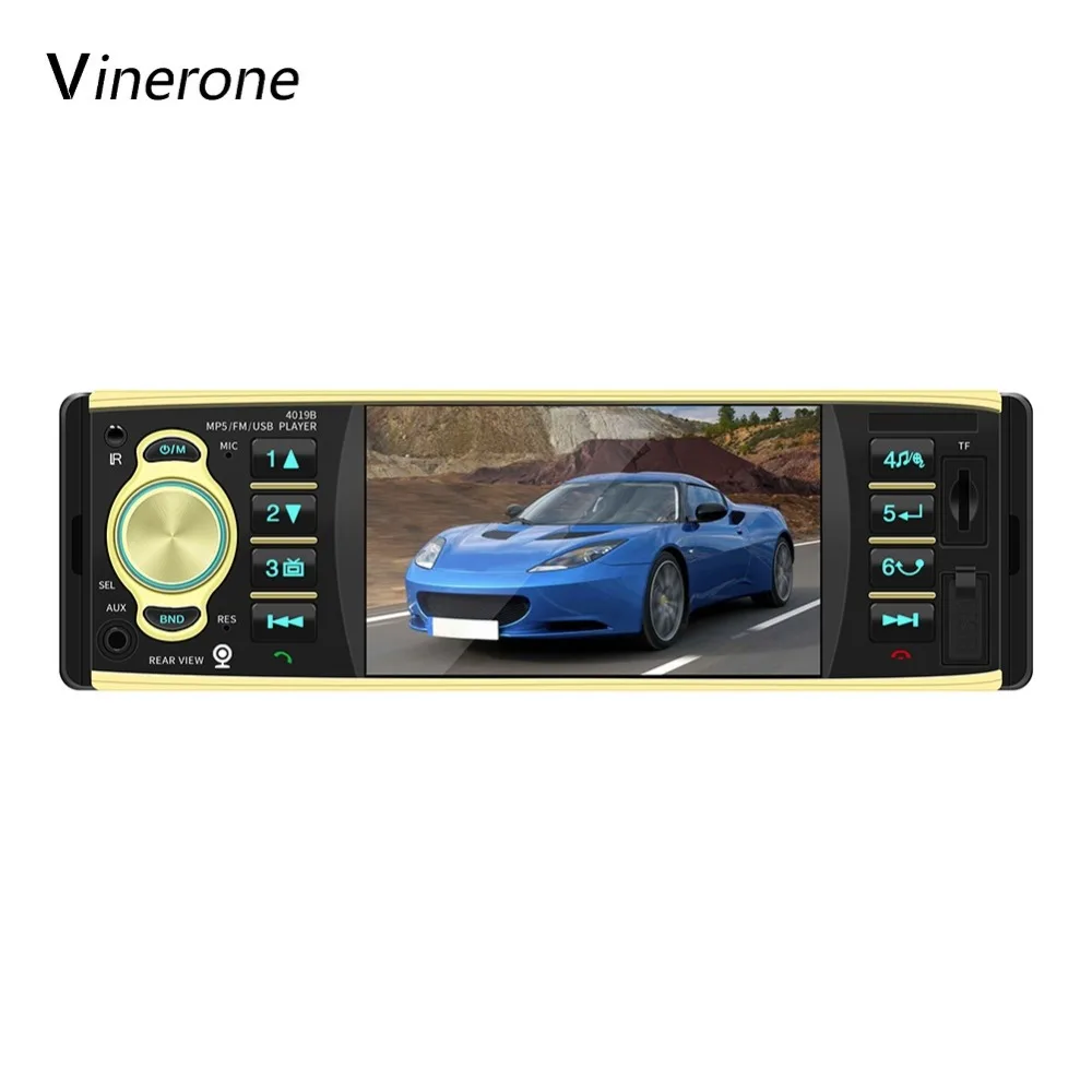 4 inch магнитола 1 din автомагнитолы автомагнитола 4x60 1Din магнитофон USB AUX FM MP3