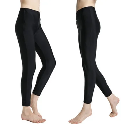 Men Women Surfing Leggings Swim Tights Surf Wetsuit Diving Swimming Pants UPF 50+ Rash Guard Breathable Swim Pants