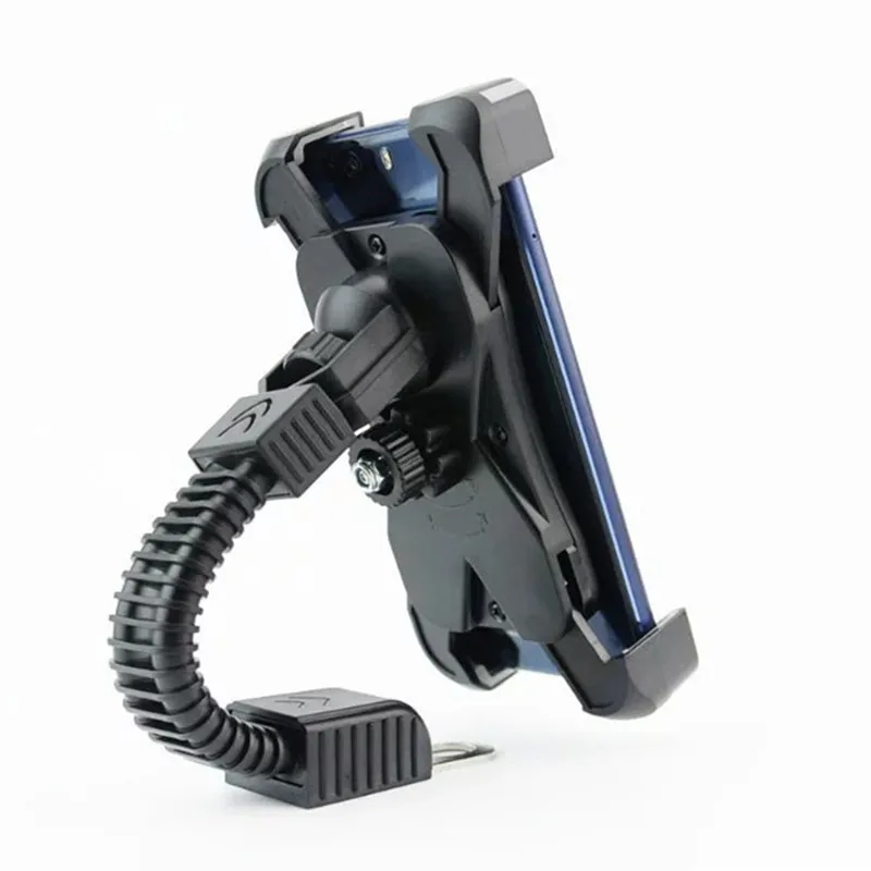 Motorcycle Phone Holder 360 Degree Rotation Motorbike Mount Handlebar for iPhone Samsung Galaxy Smartphones | Мобильные телефоны и