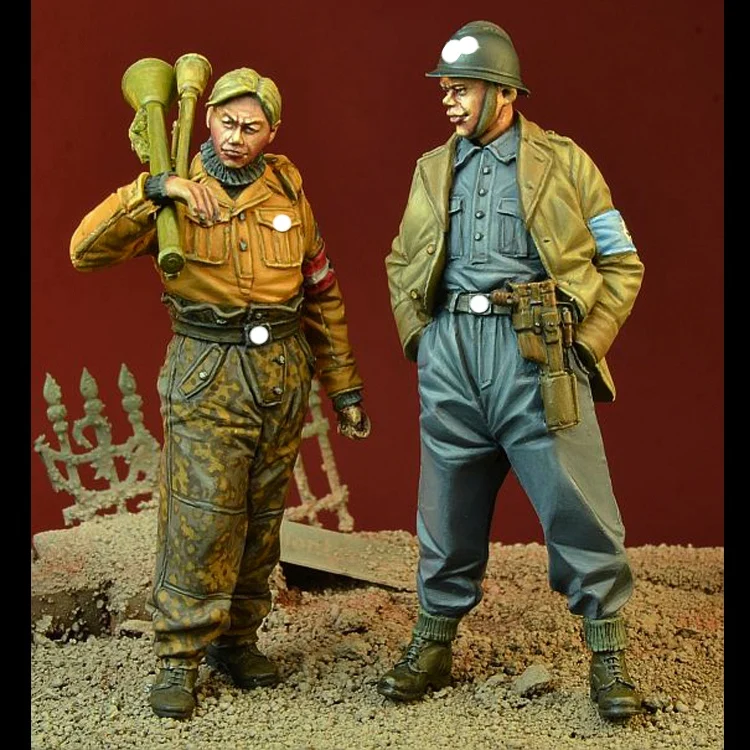 1/35 последний заказ Том 4 солдат из смолы GK военная тема несобранный и