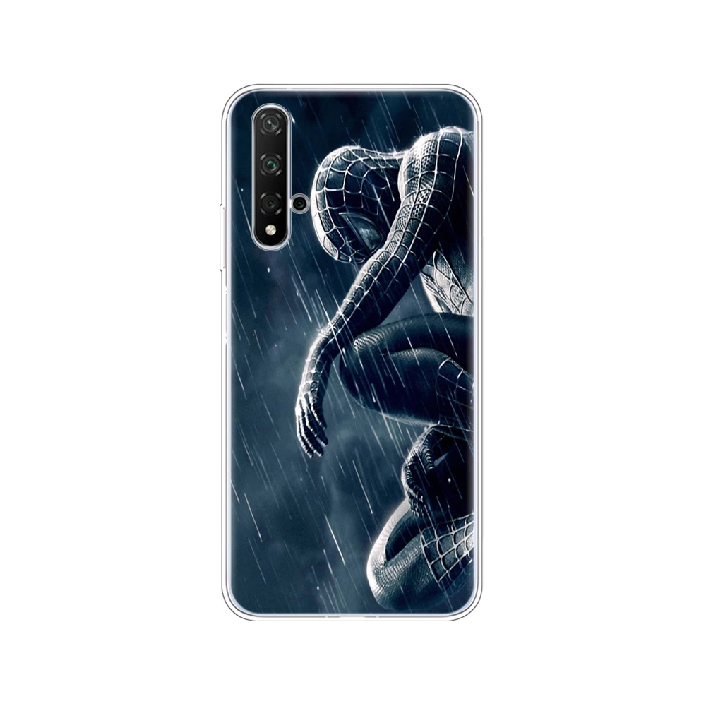 80093 Чехол для Honor 20, силиконовый чехол на заднюю панель, чехол для телефона Huawei Honor 20 Pro Lite Honor20, YAL-L21, YAL-L41, роскошный мультяшный рисунок - Цвет: 80093