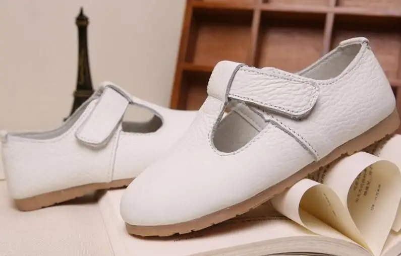 AILIANG HF Kids Shoes Genuine Leather Children for Girls Princess Baby Sandals Red | Детская одежда и обувь