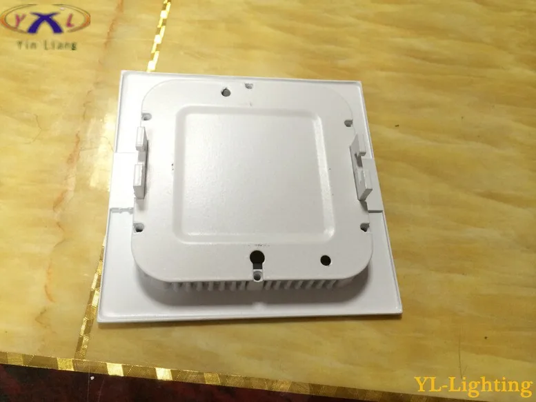 LAIMAIK ультра тонкий светодиодный светильник AC86~ 265V высокое яркий Панель светодиодный светильник, круглая, квадратная, 3 Вт, 6 Вт, 9 Вт, 15 Вт, 18 wdown светильник Smd2835 светодиодный Панель светильник