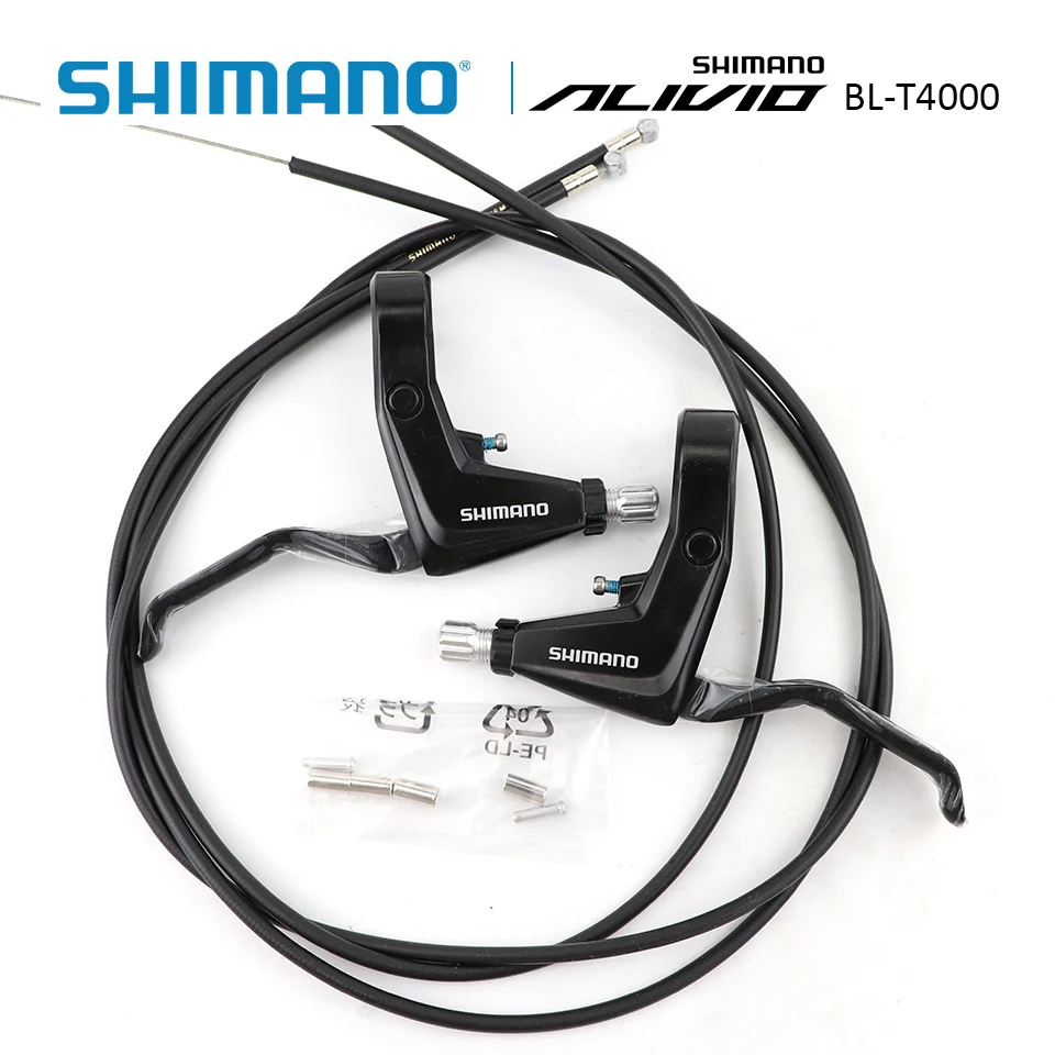 SHIMANO BL-T4000 V-brake рычаг 2 пальца тормозной рычаг с анодированным алюминием MTB рычаг велосипеда Shimano оригинальные товары Аксессуары для велосипеда