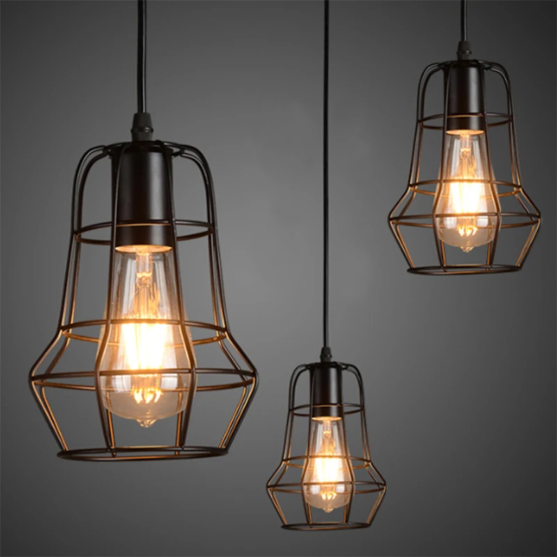 Винтажная люстра освещение промышленный минималистский креативный Бар Кафе