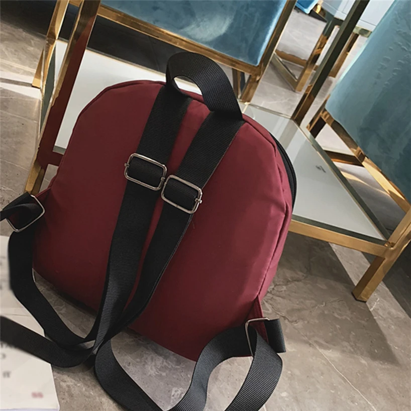 Aelicy Unisex Casual Travle Backpack Men Small Quality Nylon Waterproof Students Satchel Women Wild Solid Mini Shoulder Bag New | Багаж и